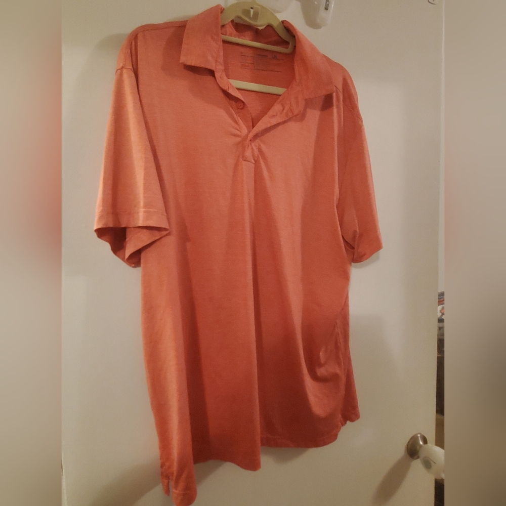 Pink Men's Golf Shirt